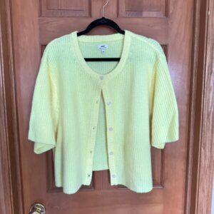 Aerie Supersoft Short Sleeve Cardigan